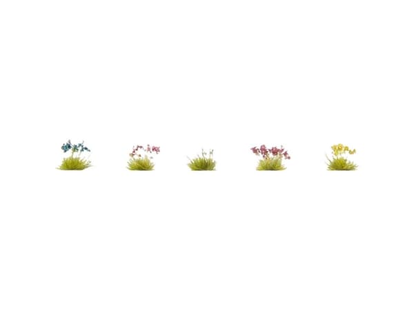 NOCH Flowers, H0 (1:87)/TT (1:120), Multifärg