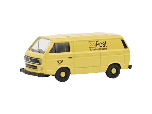 Schuco Volkswagen T3 DBP, Modellskåpbil, Förmonterad, 1:87, Volkswagen T3 DBP, Pojke/flicka, Gul