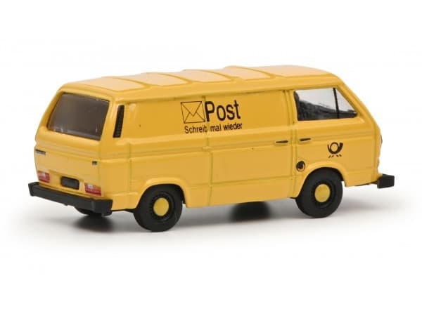 Schuco Volkswagen T3 DBP, Modellskåpbil, Förmonterad, 1:87, Volkswagen T3 DBP, Pojke/flicka, Gul
