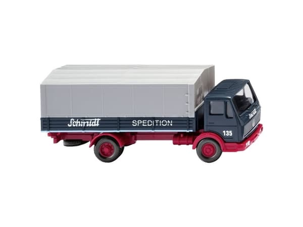Lastbiler model H0 Wiking 0437 03 Mercedes Benz