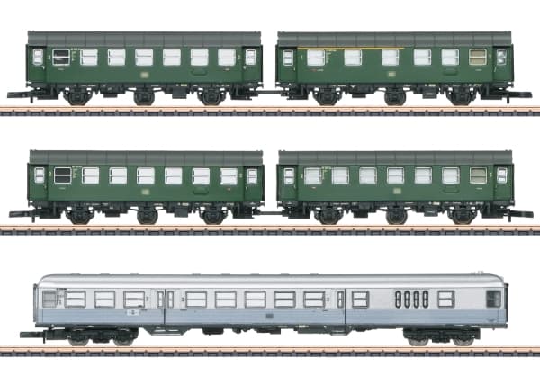 Märklin 87074, Togmodell, Montert på forhånd, Z (1:220), Gutt/Jente, 15 år, Grønn, Grå