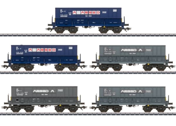 Märklin 48433, Modelltåg, Förmonterad, HO (1:87), Alla, 5 styck, 15 År