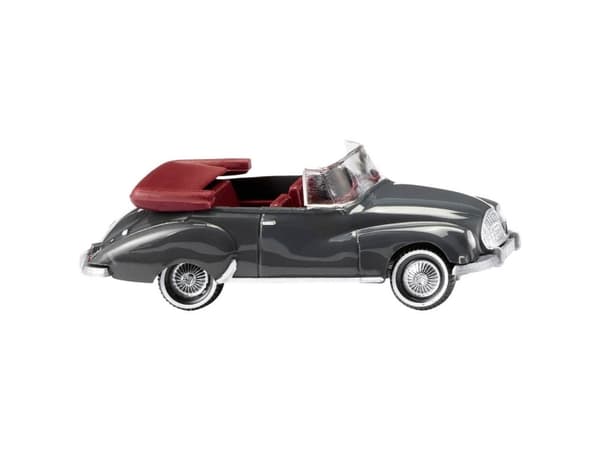 Wiking 0125 03 H0 Personbil model DKW Cabrio - Jerngrå