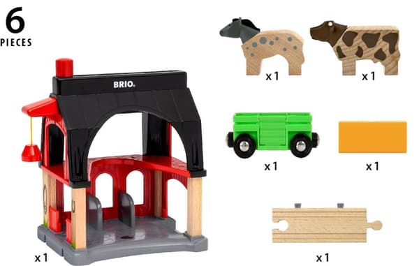 Stall till Djur BRIO®World (36012)