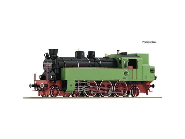 Damplokomotiv H0 Roco (70084) Digital DC Sound