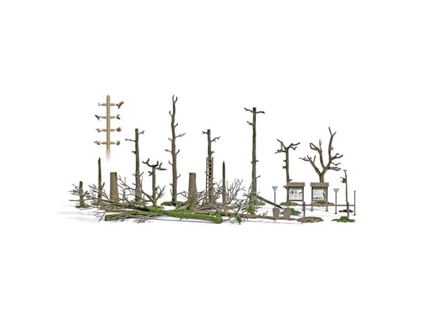 Busch Totholz-Set 1852 Puurakennussarja 1 sarja