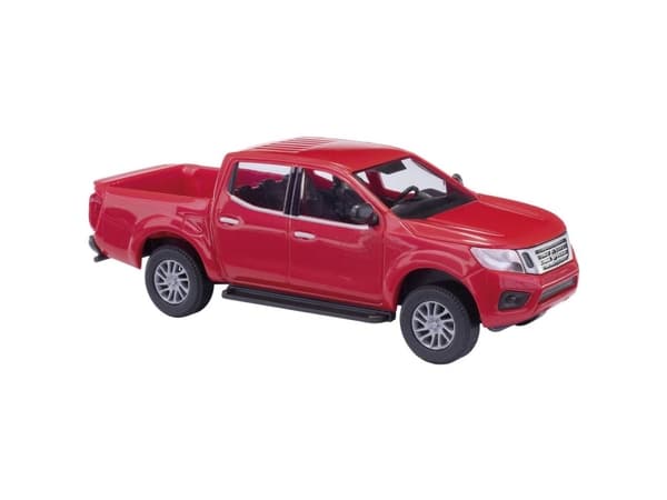Busch 53700 H0 Personbil model Nissan Navara rød