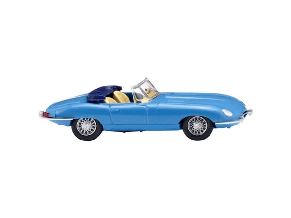 Wiking Wiking 081707 H0 Jaguar E-type Roadster, blå