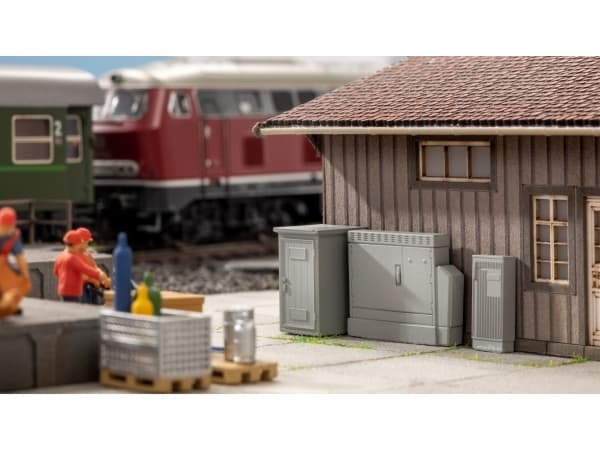 NOCH 13751, HO (1:87), Grå, 6 stykker Grå