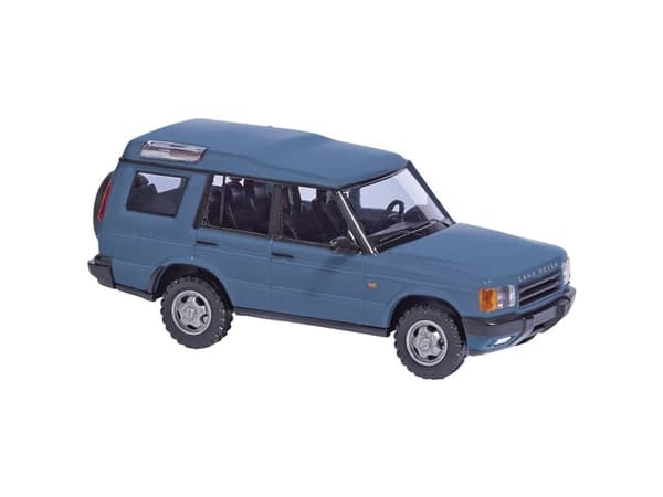 Busch 51904 H0 Personbil model Land Rover Discovery blå