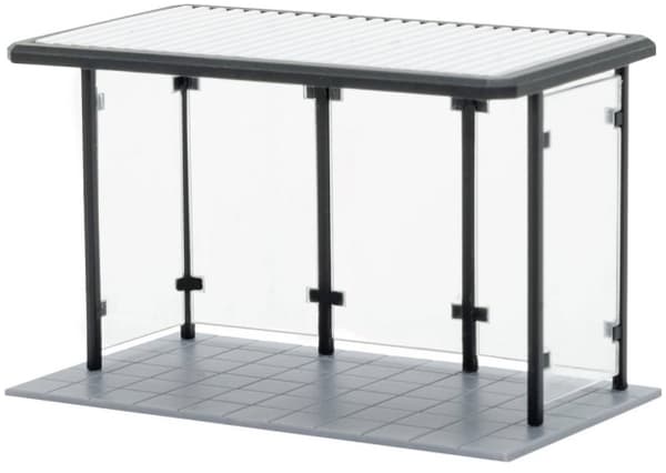 Busshållplats med platt tak H0 Kibri 38179