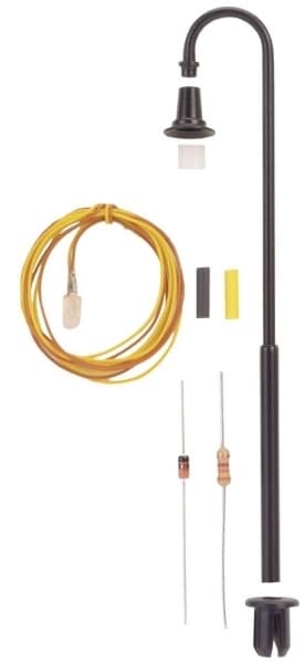 Viessmann Modelltechnik H0 Båglampa enkel Byggsats 6724 1 st