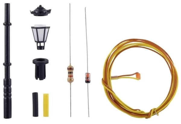 Viessmann Modelltechnik TT Parkeringslykta enkel Kit 6920 1 st