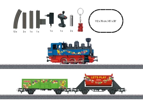 Märklin 29132, Pienoisrautatie, Esikoottu, HO (1:87), Poika/tyttö, Metalli, Muovi, 15 kpl