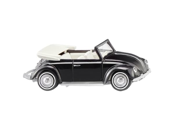 Wiking 0794 06 H0 Personbil model Volkswagen Bille 1200 Cabrio, sort