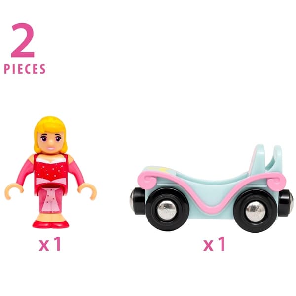 Brio 33314 Sleeping Beauty & Wagon