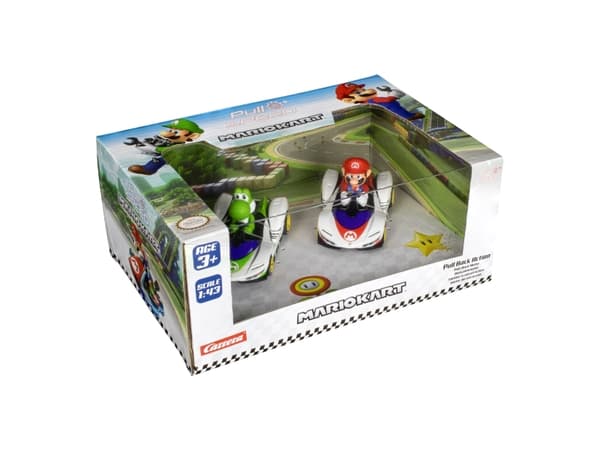 Carrera 15813022, Sportsbil, Montert på forhånd, 1:43, Mario Kart P-Wing, Alle kjønn, Plast