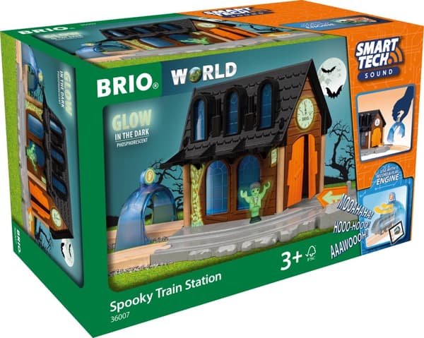 Brio 36007 Smart Tech Sound Spooky togstasjon