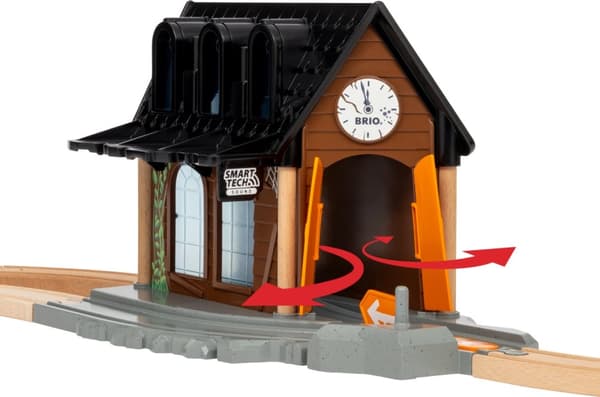 Brio 36007 Smart Tech Sound Spooky togstasjon