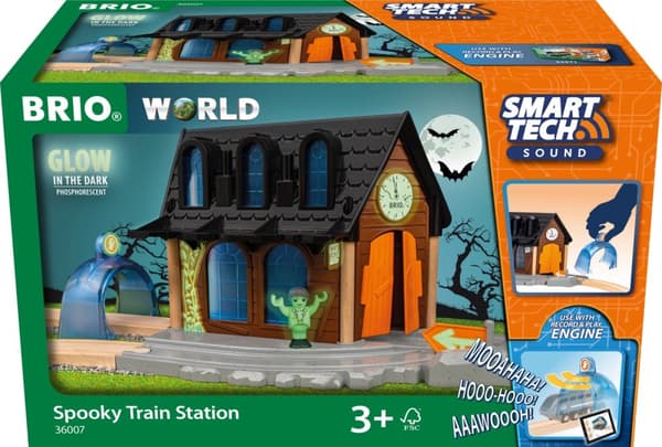 Brio 36007 Smart Tech Sound Spooky togstasjon