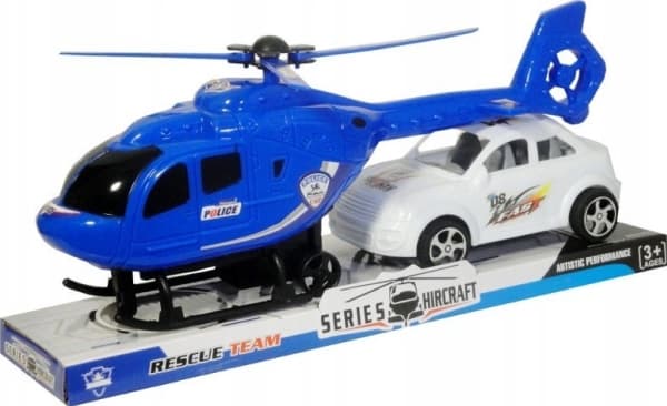 Svenske helikopter+bil