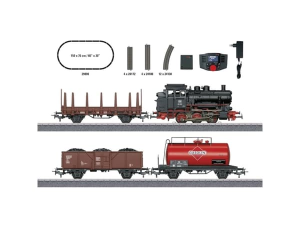 Märklin 29890, Jernbanegodsvognmodell, Monteringssett, HO (1:87), Alle kjønn, 15 år, Sort, Brun, Rød
