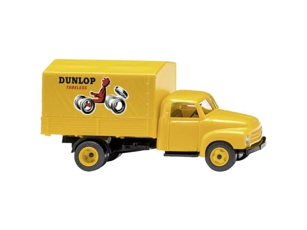 Wiking 035203 H0 Lastbilar modell Opel Lastbil för räddning (Opel Blitz) Dunlop