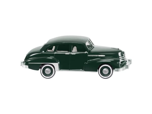 Wiking 011048 H0 Personbil model Opel Kaptajn 51, mørkegrøn
