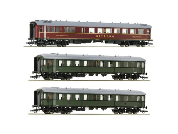 Matkustajajuna H0 Roco 6200057 DC 1 kpl