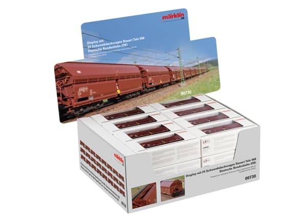 Märklin 00730, Järnvägsmodell, godsvagn, Förmonterad, HO (1:87), Alla, 24 styck, 15 År