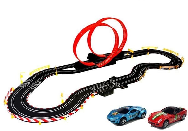 Racerbane 1:43 2 Biler Controllere Top Turbo 540 cm lang