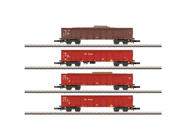 Märklin 82542, Togmodell, Montert på forhånd, Z (1:220), Gutt/Jente, 15 år, Bordeaux, Rød