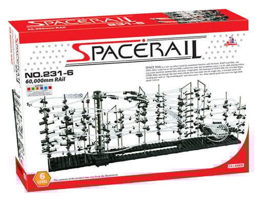 SpaceRail Ball Track - Level 6 (60 meter) Ball Rollercoaster