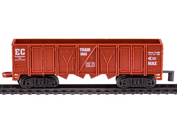 Rail King -sähköjuna, höyryveturi + 3 vaunua