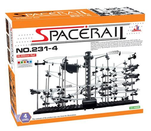 SpaceRail Ball Track - Taso 4 (25 metriä) Ball Rollercoaster