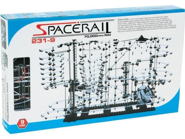 SpaceRail Ball Track - Nivå 9 (70 meter) Ball Rollercoaster