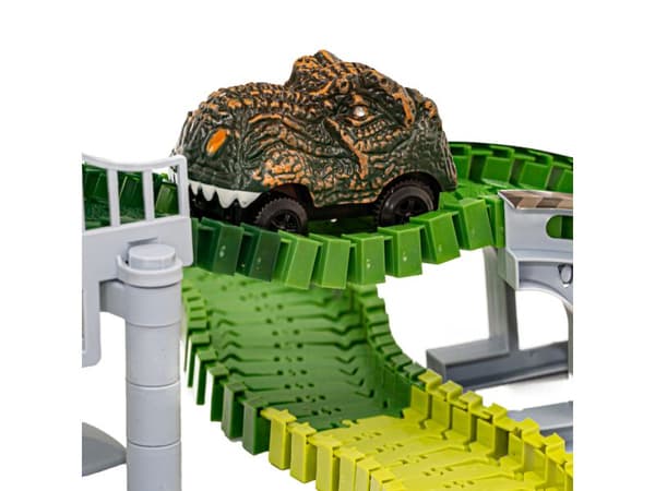 Stor bilvæddeløbsbane - Dinosaur Park 240 El