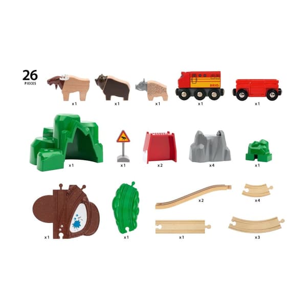 Brio World Nordiska djur set 33988