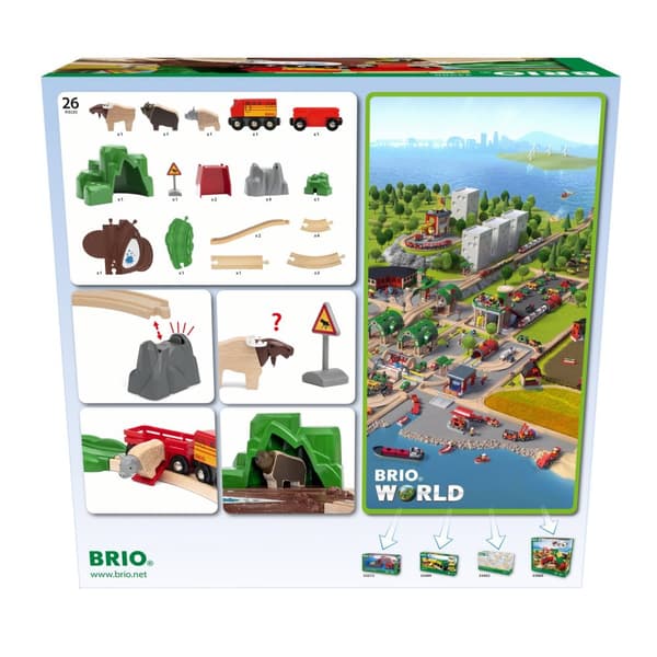 Brio World Nordiska djur set 33988