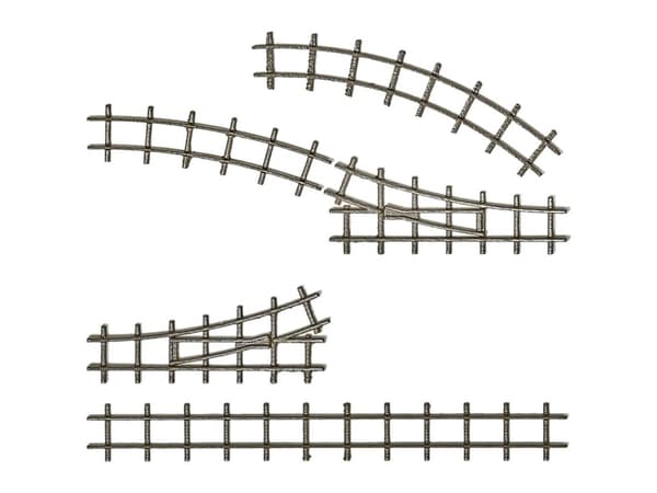 8079 #####N Busch light railway track