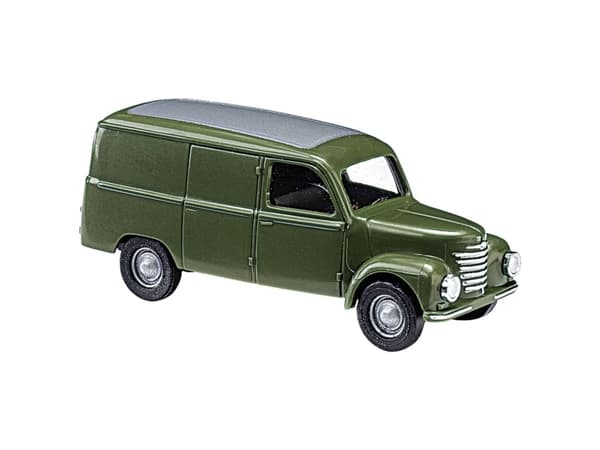 Busch 8691 TT Utryckningsfordon modell Framo Lådbil polis