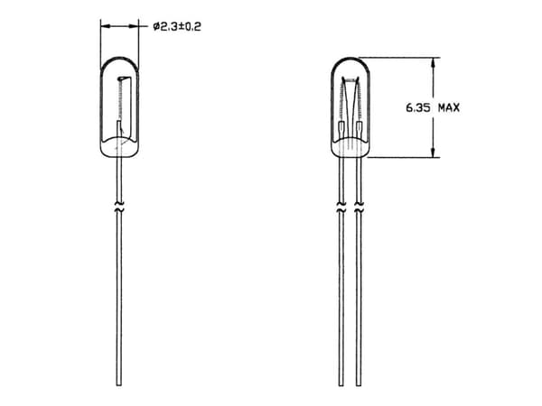 Barthelme 21616300 Specialglødelamp Klar T3/4 WT 16 V 30 mA 1 Set