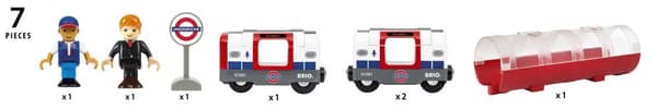 Londons Tunnelbana Världens Tåg Brio (36085)