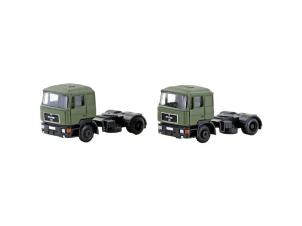 Minis by Lemke LC4065 N Lastbiler model MAN F90 SZM, 2-akslet, oliven