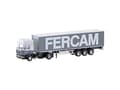 Miniatyrbilde 1 av 2: Minis by Lemke LC4070 N Lastbiler model MAN F90 GardinPlanttog FERCAM (IT)