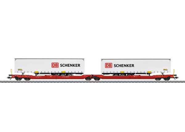 Märklin 47470, Järnvägsmodell, godsvagn, Förmonterad, HO (1:87), Sdggmrss 738, Alla, Metall