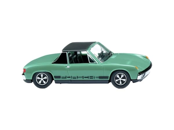 Wiking 079208 H0 Personbil model Porsche 914 - grøn