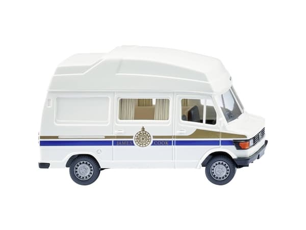 Wiking 026702 H0 Personbil model Mercedes Benz Autocamper 207 D James Cook
