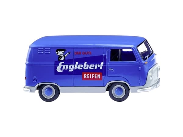 Wiking 028904 H0 Lastbiler model Ford FK 1000 kassevogn Englebert dæk