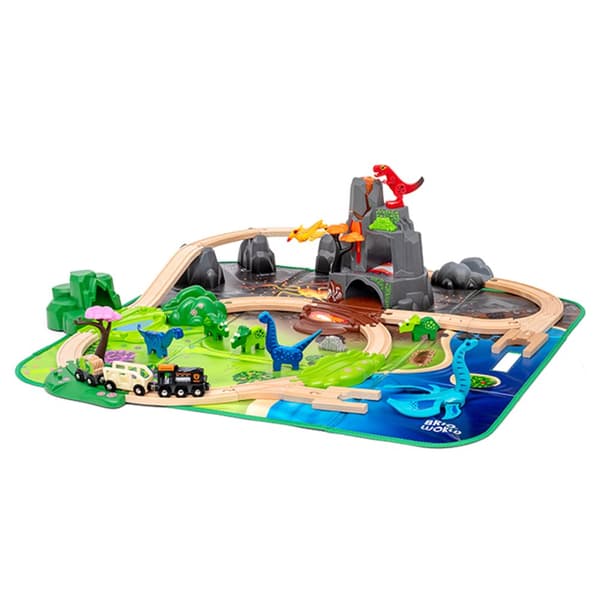 Dinosaurie Deluxe Tågbana med Vulkan BRIO (36104)